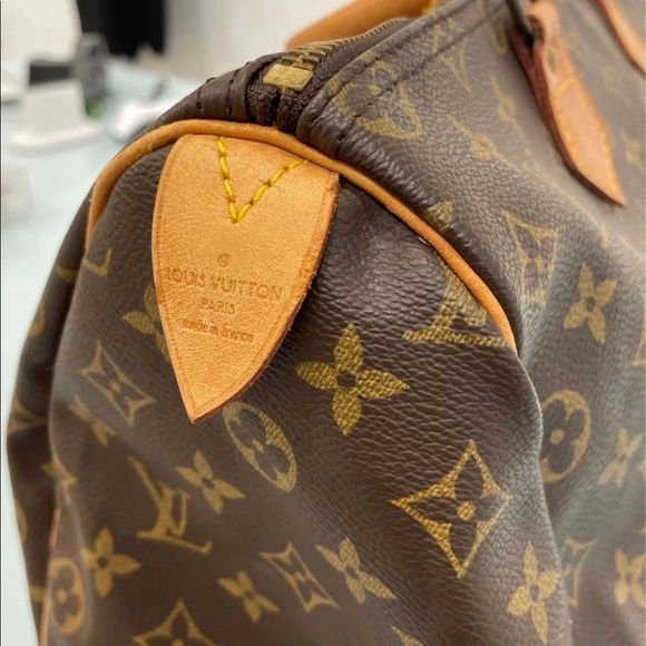 LV Louis Vuitton speedy 30 vintage canvas ONHOLD - Picture 7 of 10
